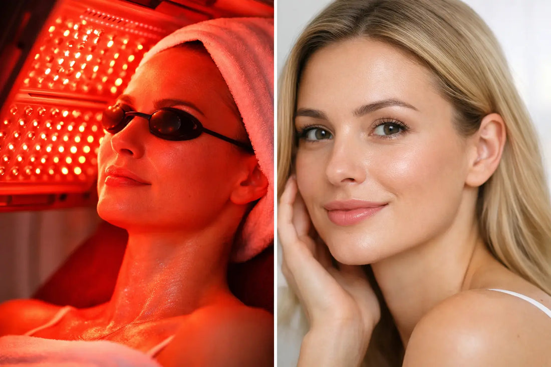 Red Light Therapy Before and After Face Results
