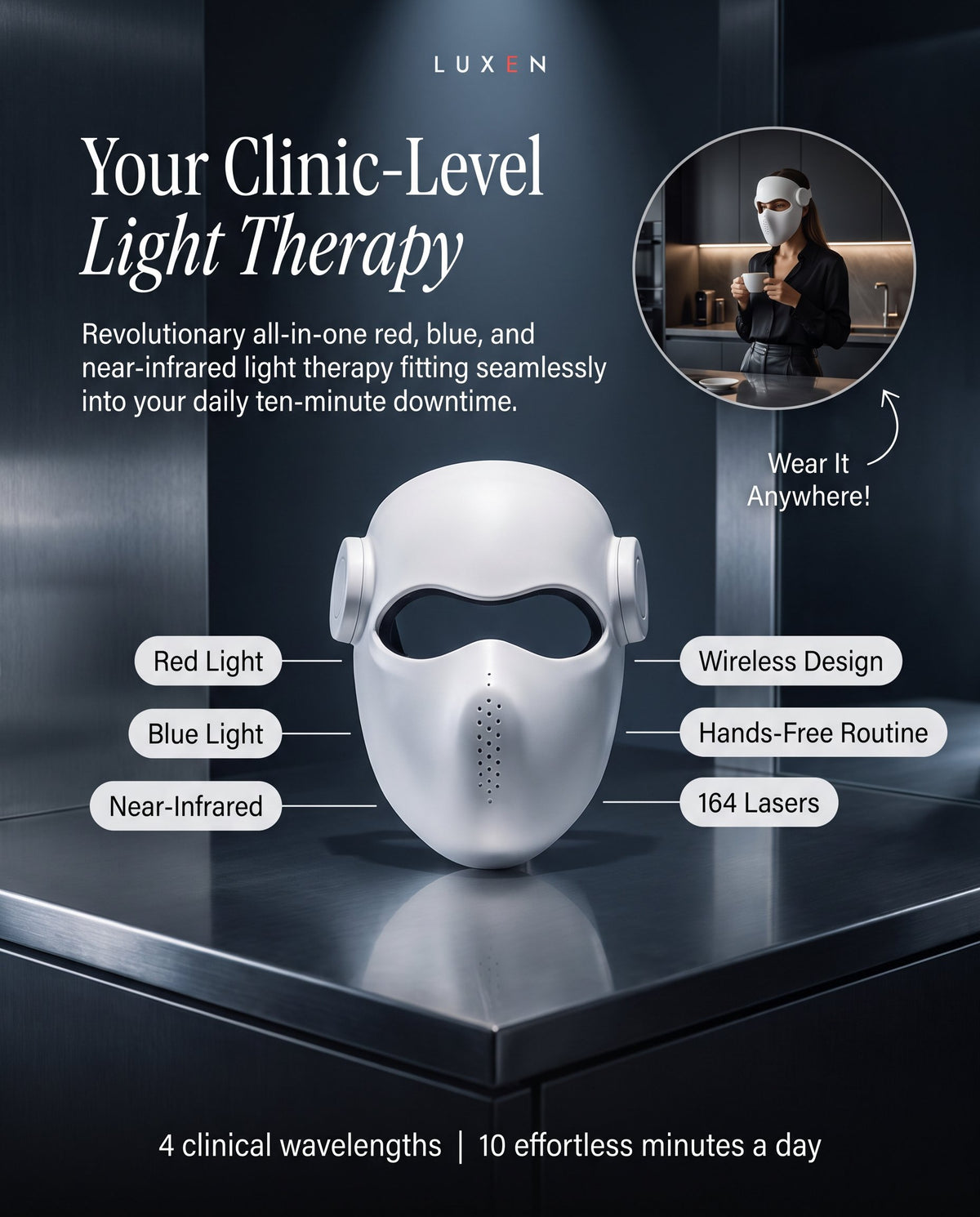 Luxen Veil Laser Mask