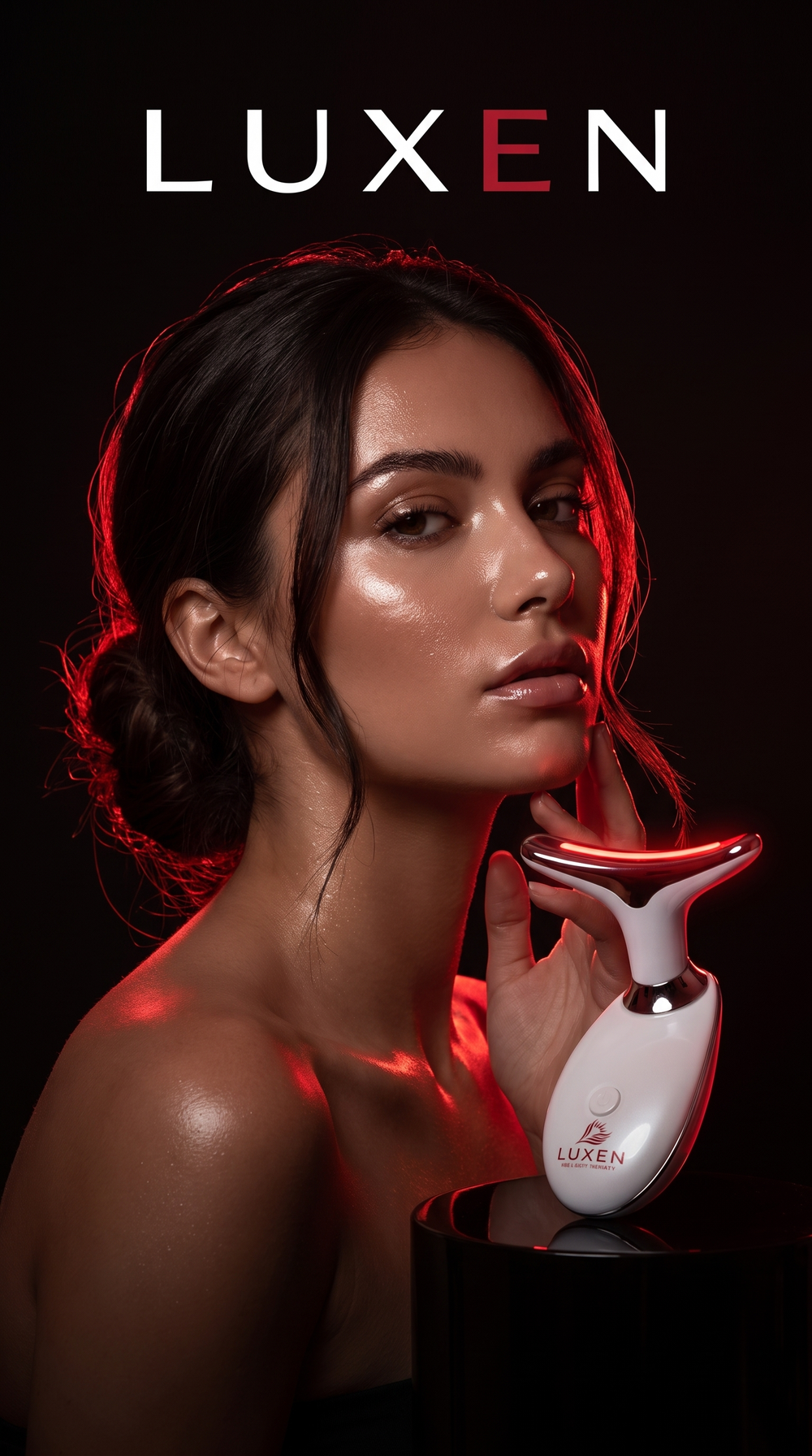 Luxen Sculpt & Glow — For Face & Eye Care, red light therapy device by Luxen