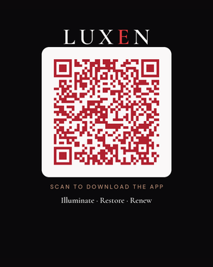 Scan the QR code to download the Luxen RedLight app